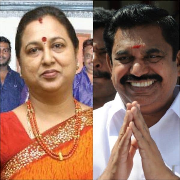 பிரேமலதா - எடப்பாடி பழனிசாமி