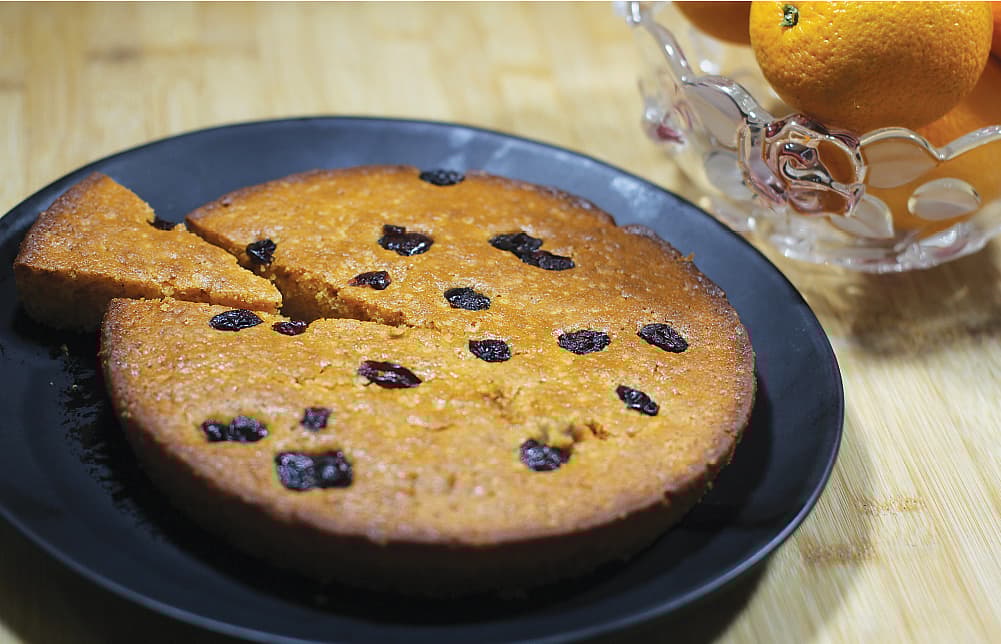 ஆரஞ்சு க்ரான்பெர்ரி கேக்