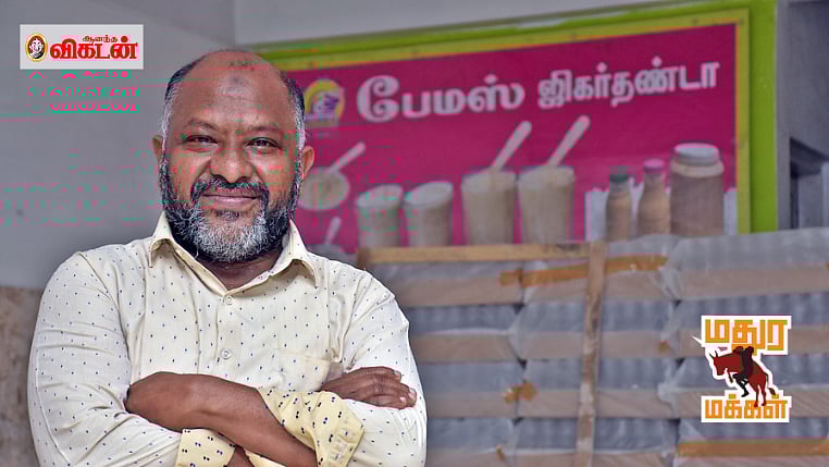 மதுர மக்கள் - 6 | "அதே பால், அதே சீனி, அதே பிசின்... ஆனா டேஸ்ட்?!"- `பேமஸ் ஜிகர்தண்டா' ஜிந்தா மதார்