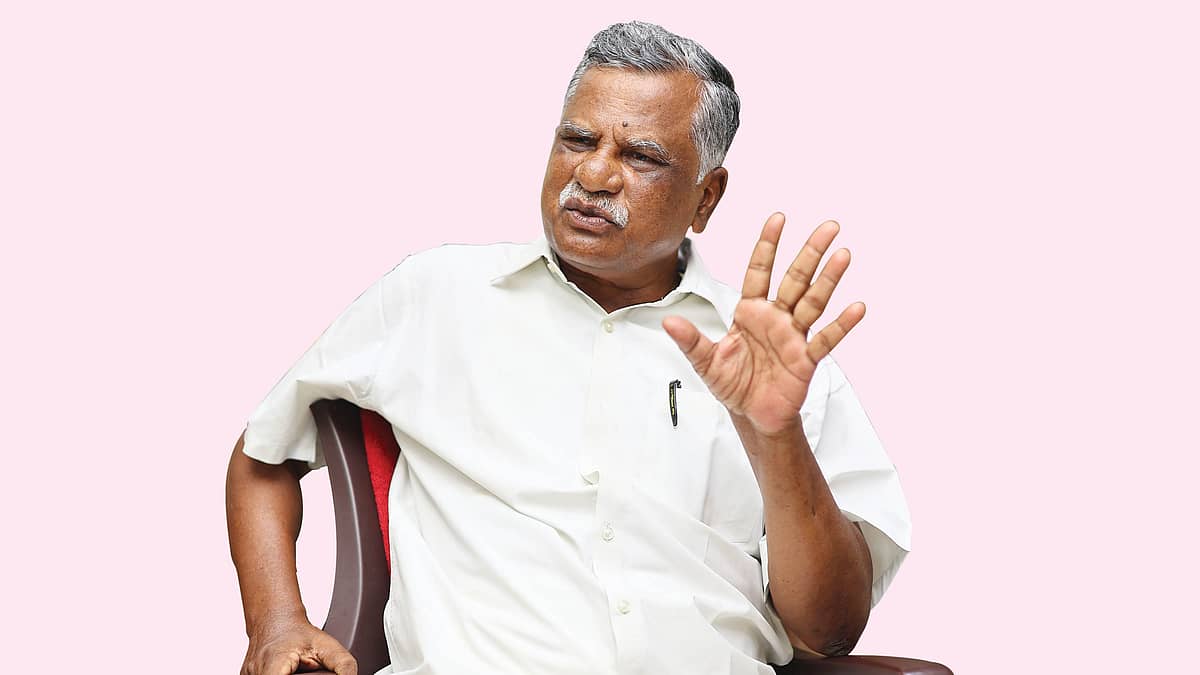 Junior Vikatan - 17 July 2024 - “தலித் தலைவர்களுக்கு பாதுகாப்பில்லை எனச்  சொல்லிவிட முடியாது!” - மறுக்கும் இரா.முத்தரசன் | cpi state secretary r  mutharasan interview - Vikatan