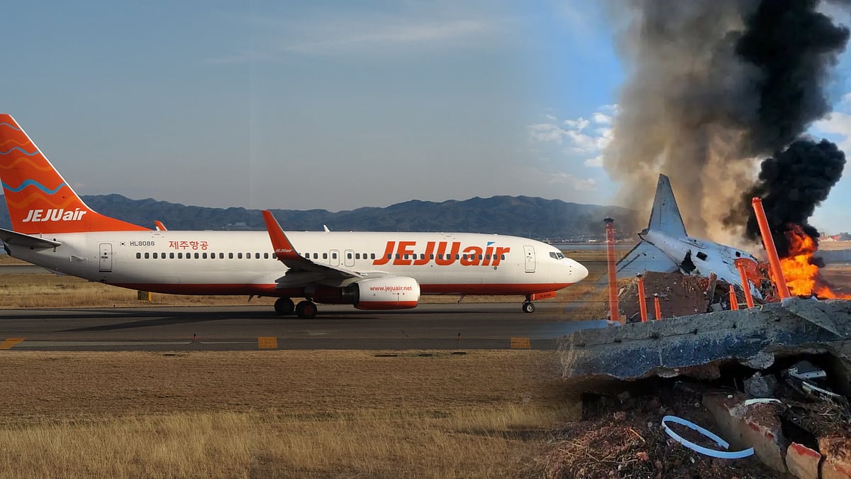 தென் கொரியா “நான் ஏன் இங்கே இருக்கிறேன்?” விமான விபத்தில் தப்பிய 2 பேர்