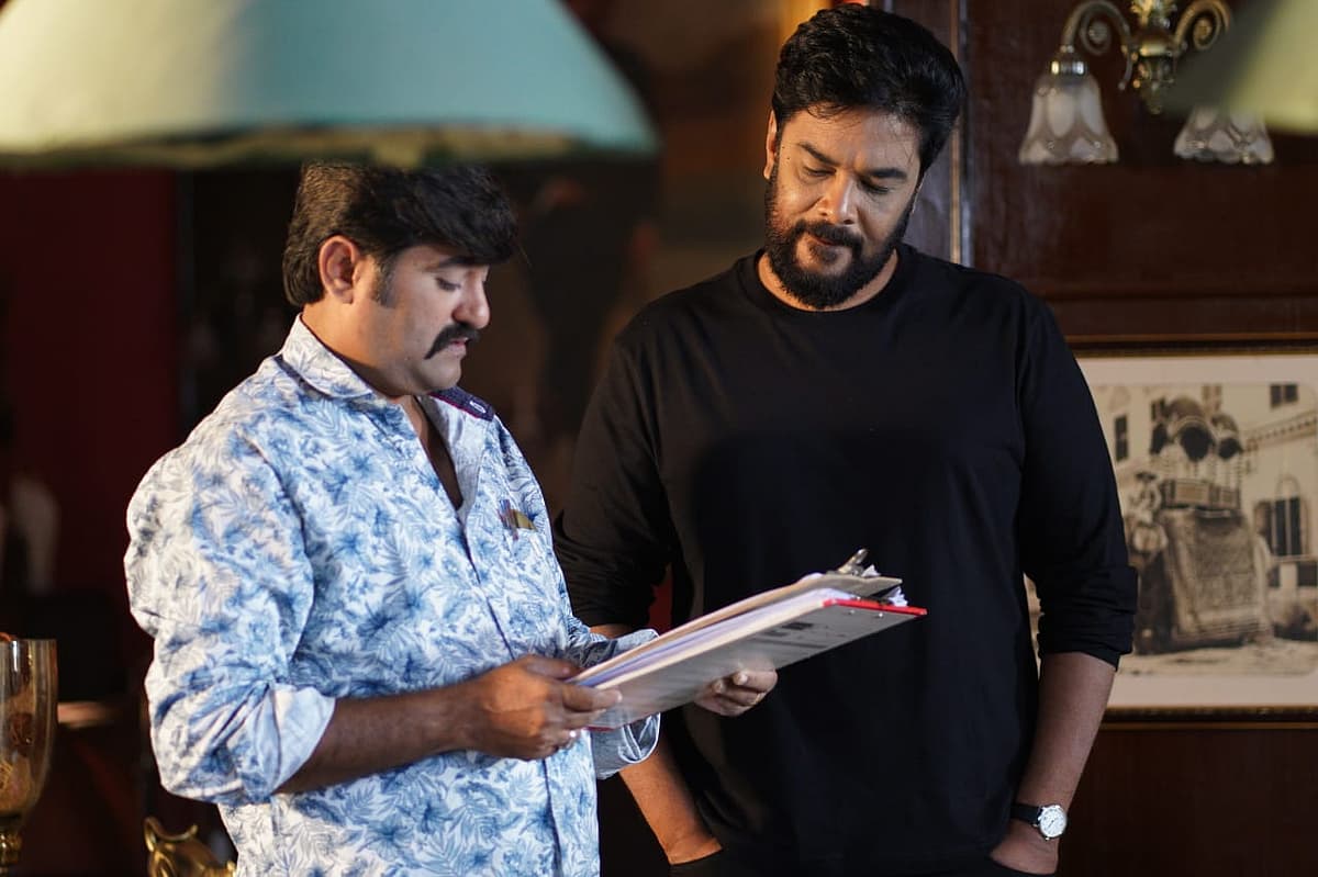 Venkat Ragavan with Sundar.C