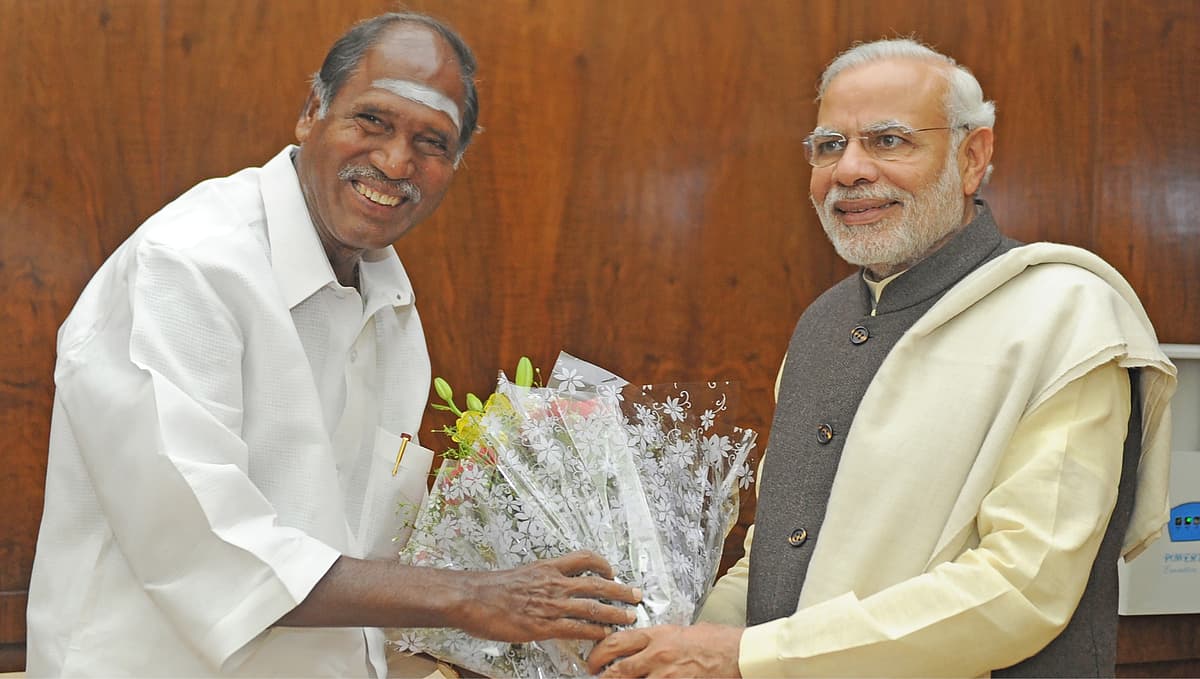 ரங்கசாமி, மோடி