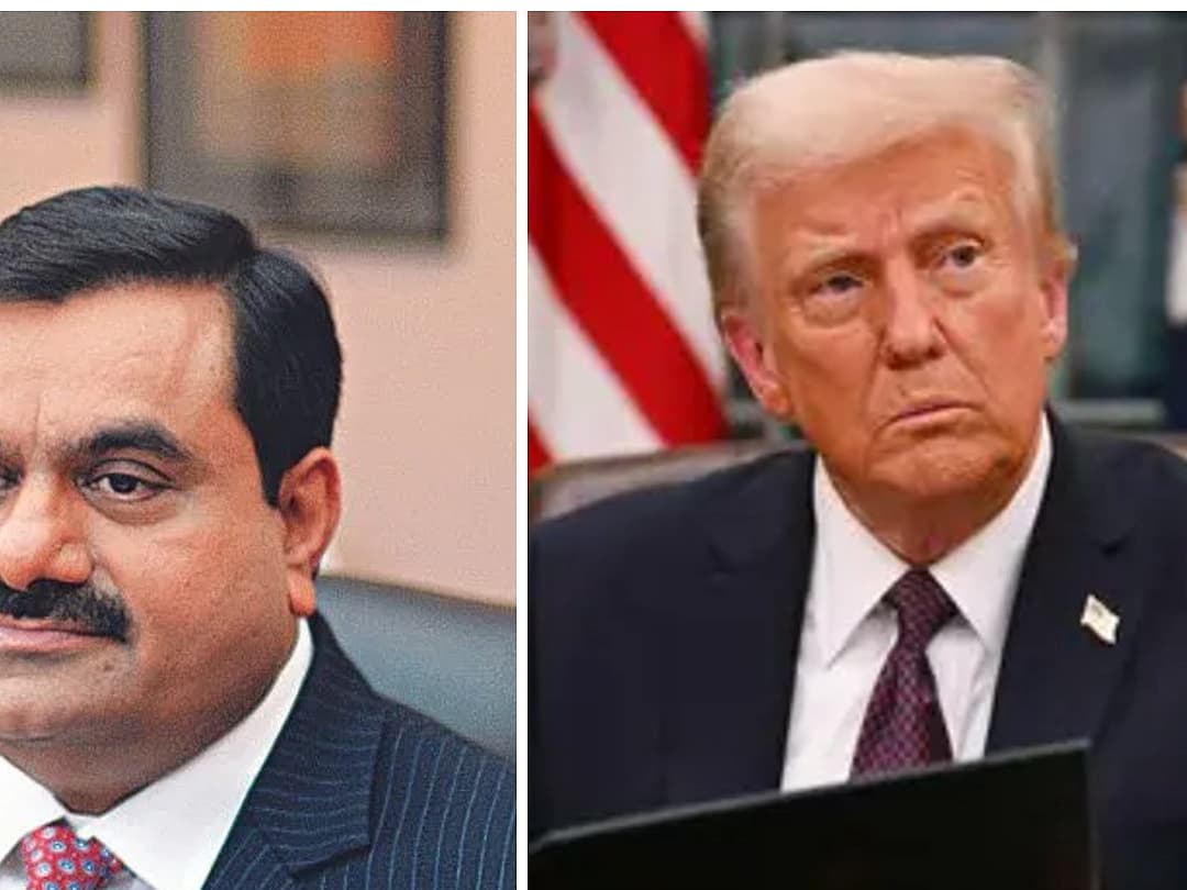 அதானி - ட்ரம்ப்