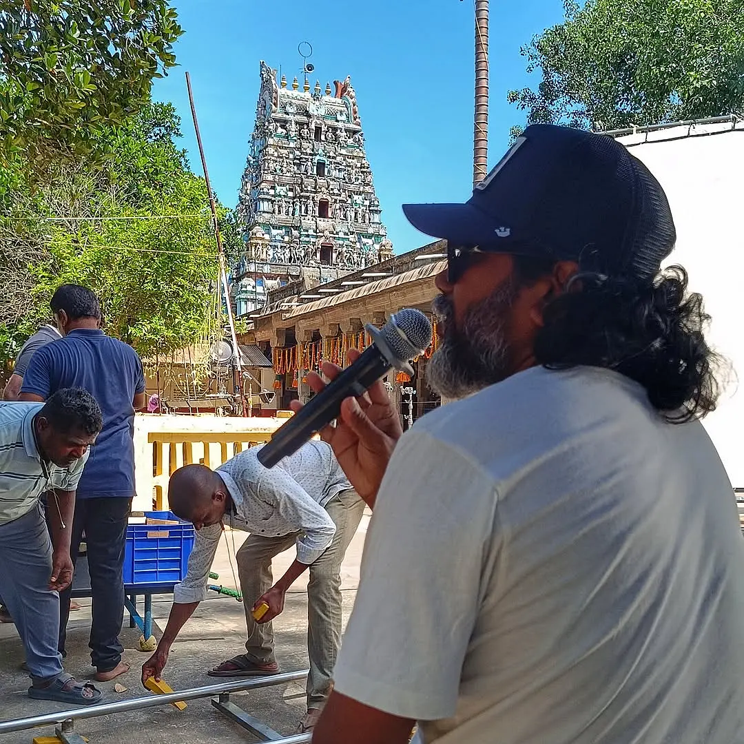 படப்பிடிப்பில் பா.ரஞ்சித்