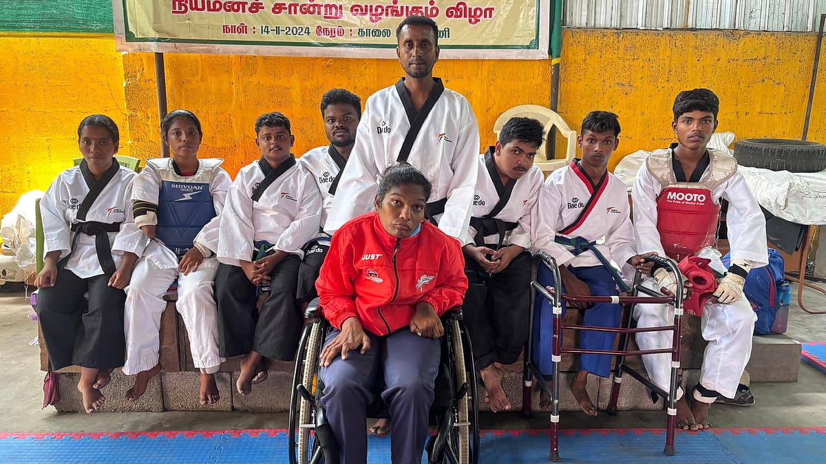 பாரா டேக்வாண்டோ வீரர்கள்