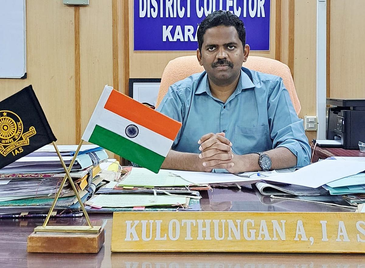 புதுச்சேரி ஆட்சியர் குலோத்துங்கன்