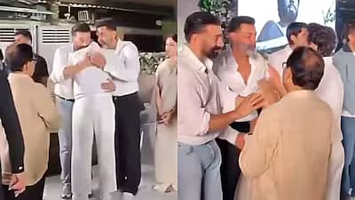 ஹரித்வாரில் தர்மேந்திராவின் அஸ்தி கரைப்பு - தவிர்த்த ஹேமாமாலினி; ஓரங்கட்டினார்களா மகன்கள்?