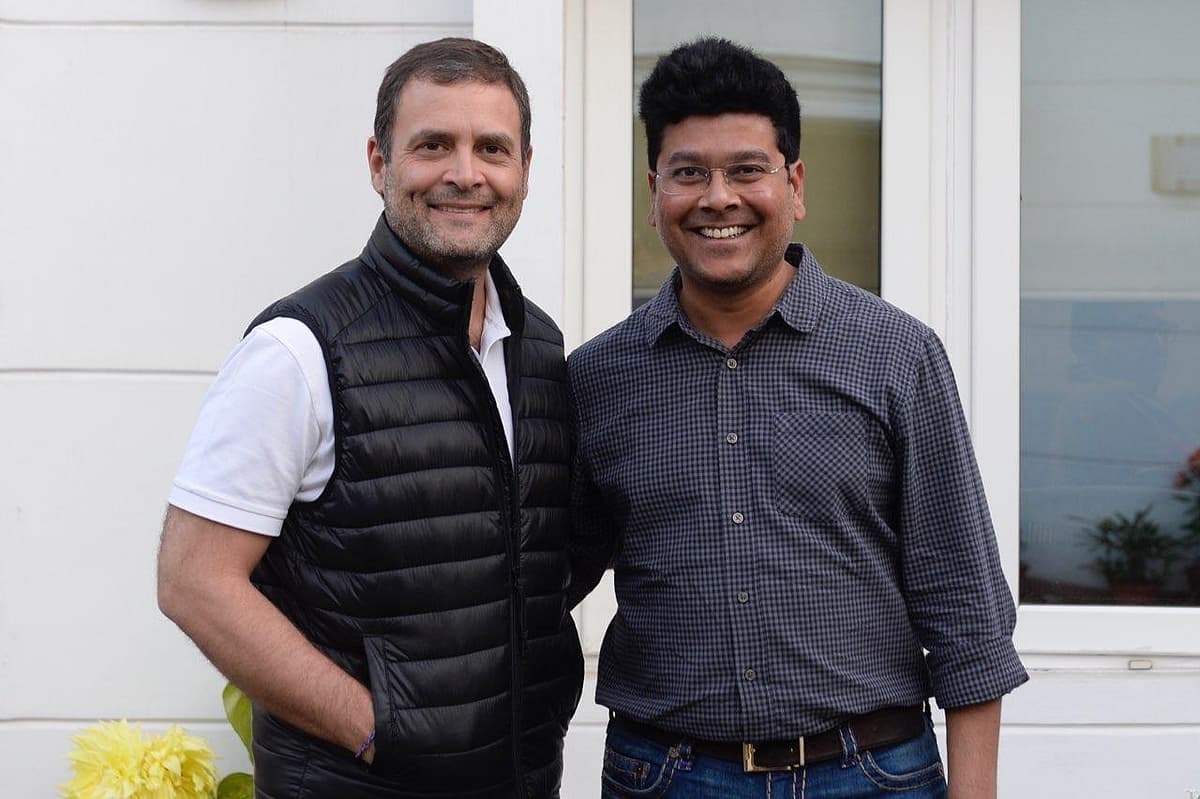 ராகுல் காந்தி - சபரீசன்