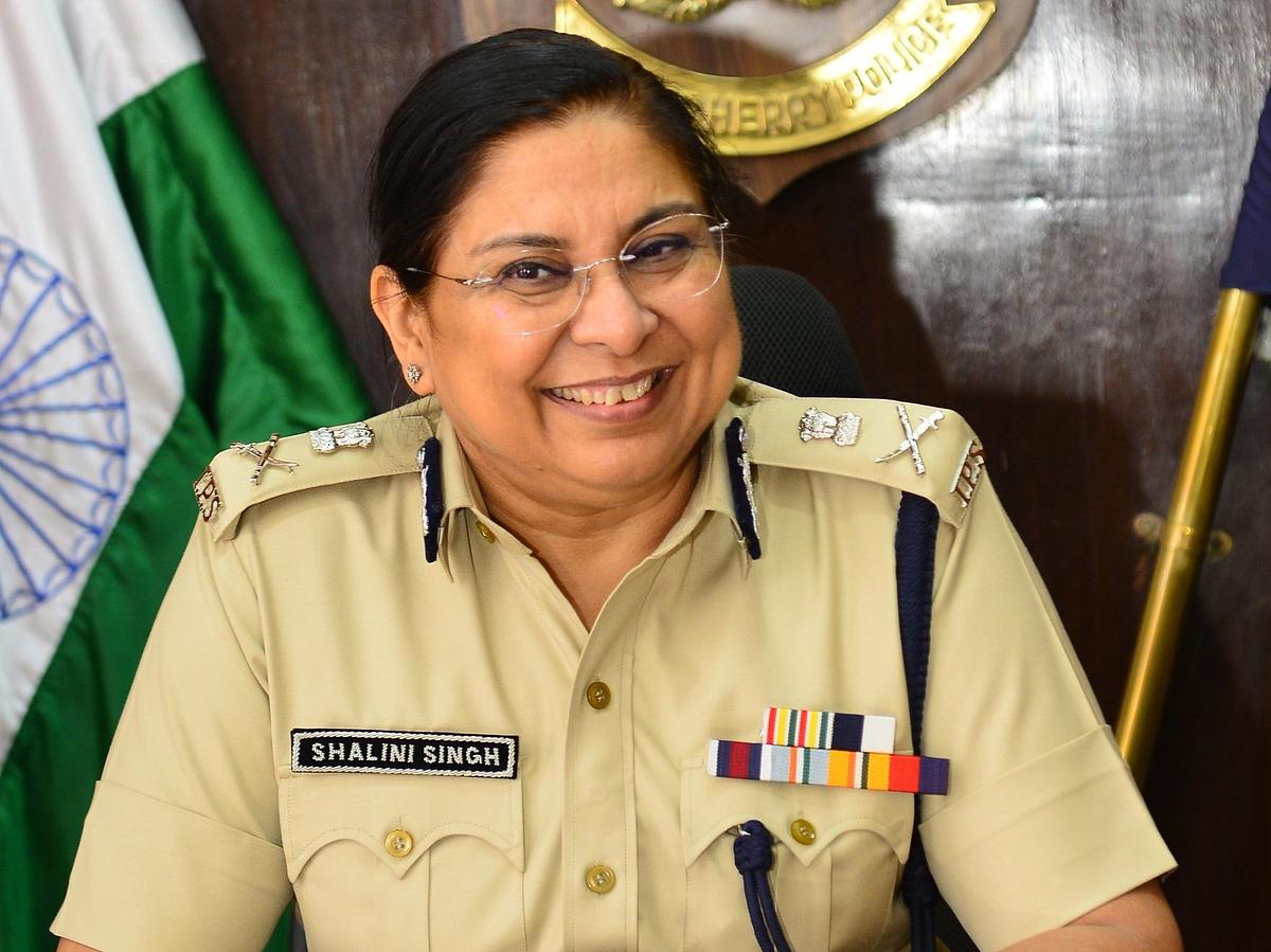 புதுச்சேரி டி.ஜி.பி ஷாலினி சிங்