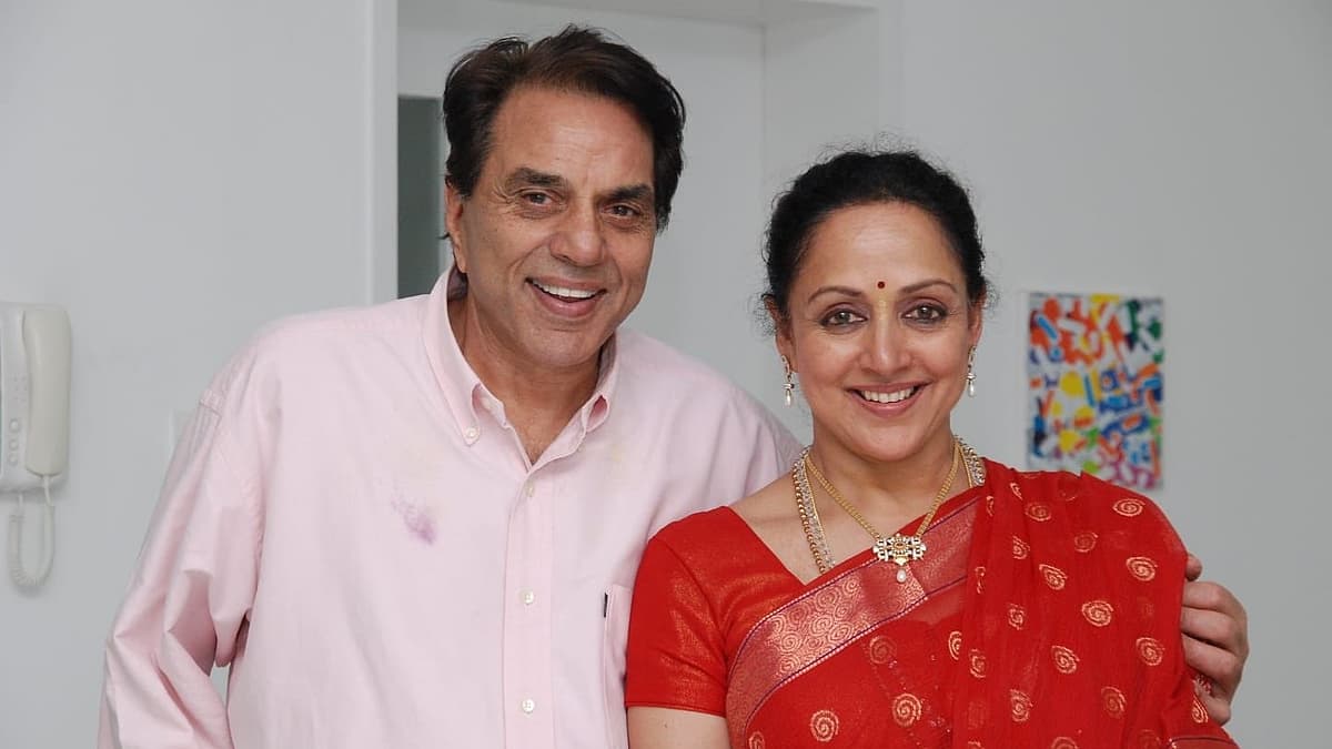 Actor Dharmendra - Hema Malini
