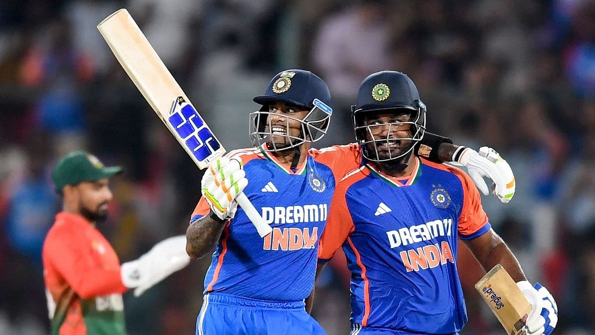 Suryakumar Yadav - Sanju Samson