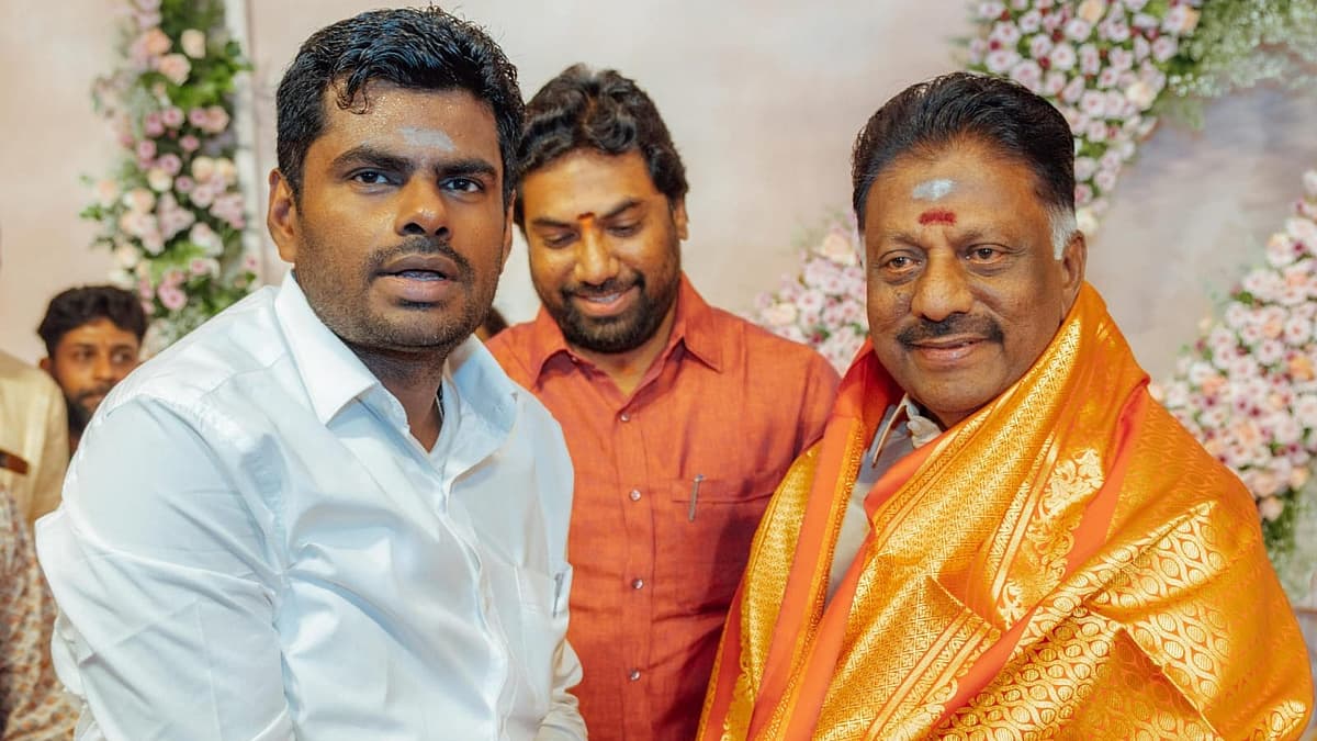 அண்ணாமலை - ஓ.பன்னீர்செல்வம் சந்திப்பு