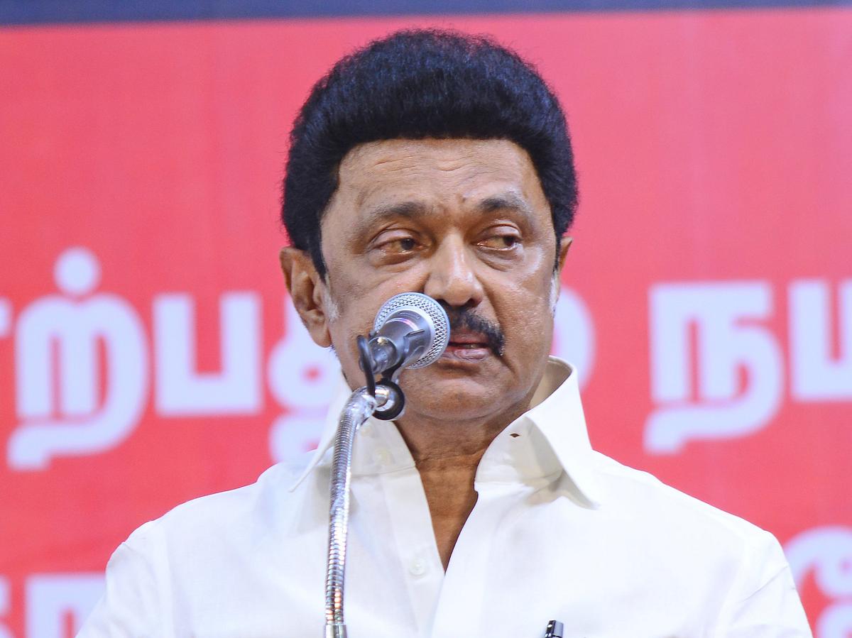 முதல்வர் ஸ்டாலின்