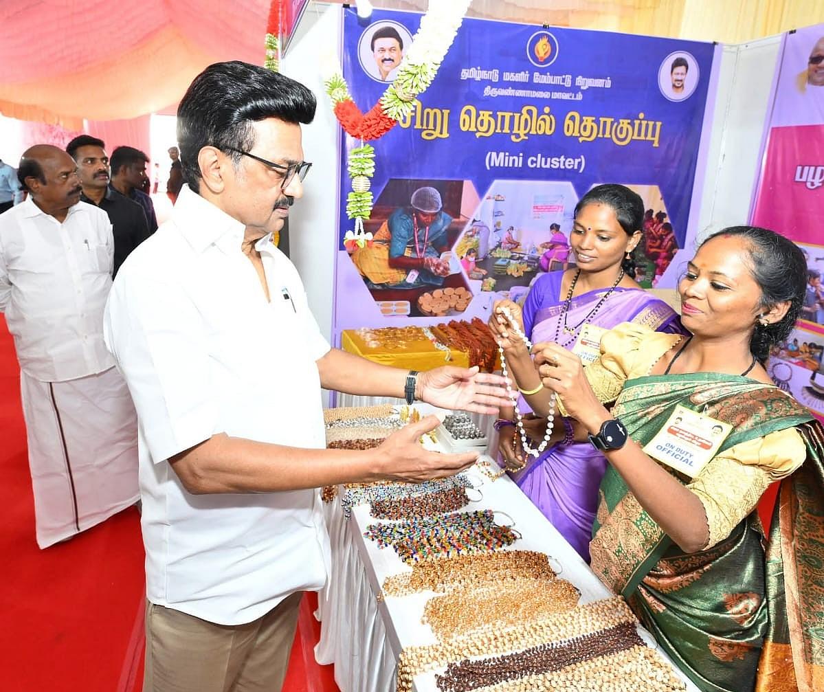 திருவண்ணாமலையில் முதலமைச்சர் மு.க.ஸ்டாலின்