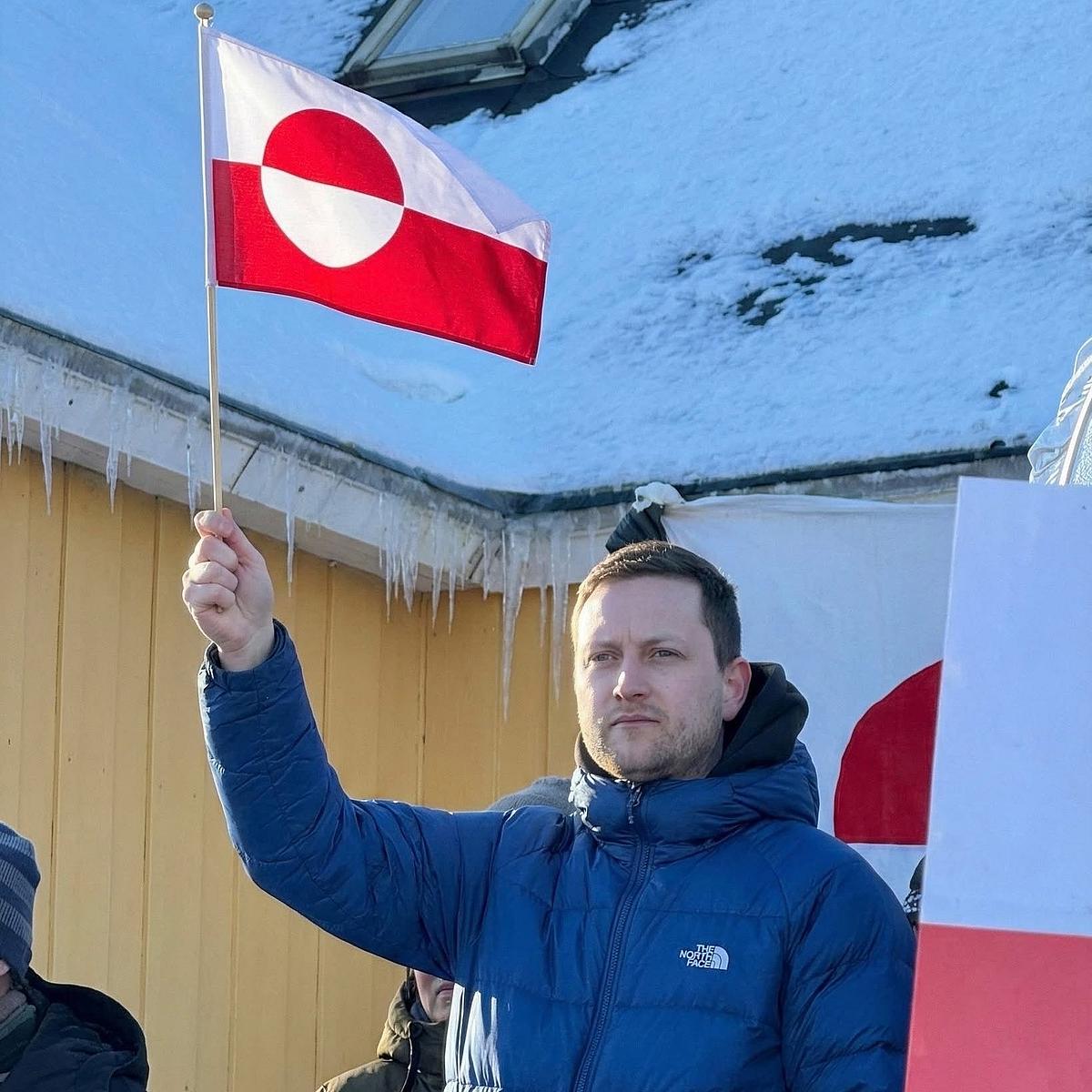 கிரீன்லாந்து பிரதமர் ஜென்ஸ்-ஃபிரடெரிக் நீல்சன்