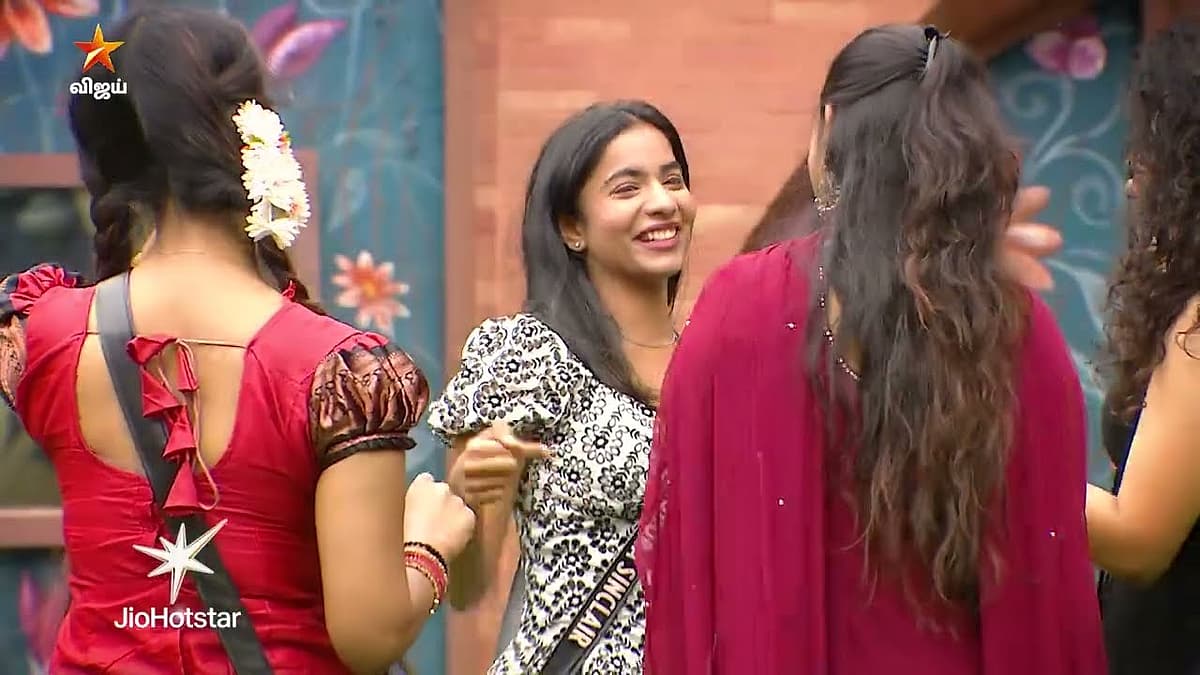 BB Tamil 9 Day 99: அரோரா ரொமான்ஸ்; சாண்ட்ரா அழிச்சாட்டியங்களை சொன்ன திவ்யா; முட்டுக்கொடுத்த பிரஜன்!