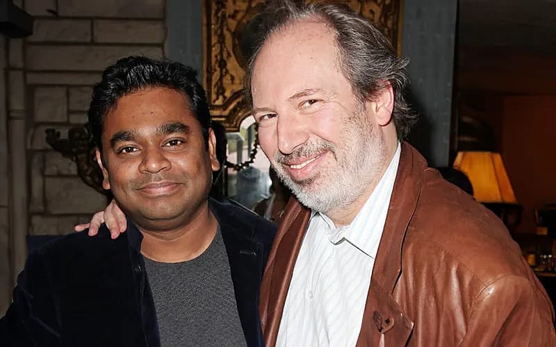 AR Rahman with Hans Zimmer