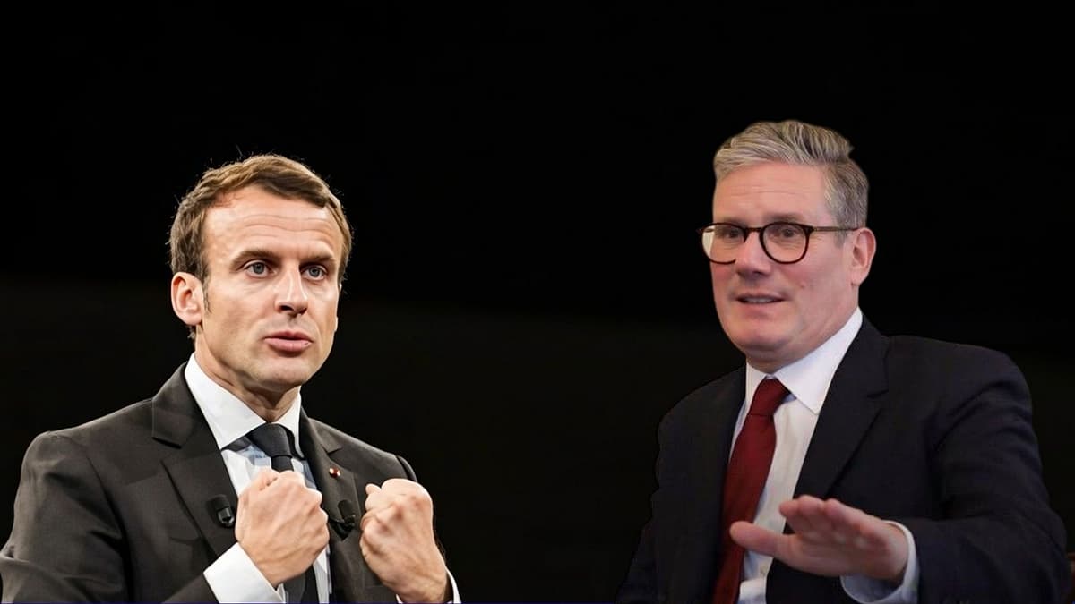 இம்மானுவேல் மக்ரோன் - கீர் ஸ்டார்மர்