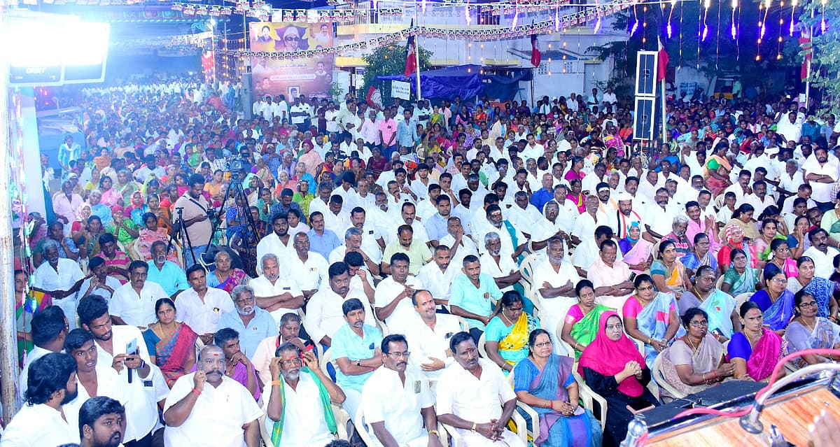 முன்னாள் முதல்வர் எம்.ஜி.ஆரின் 109-வது பிறந்தநாள் விழா பொதுக்கூட்டம்