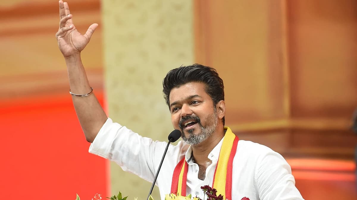 தவெக தலைவர் விஜய்