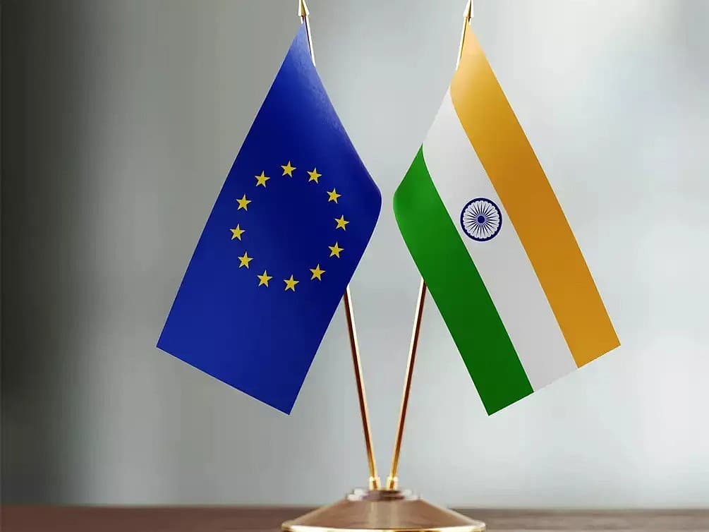 இந்தியா - ஐரோப்பிய ஒன்றியம் இடையிலான ஒப்பந்தம்