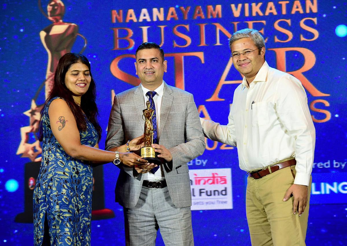 நாணயம் விகடன் பிசினஸ் ஸ்டார் விருதுகள் 2025: ஒரே மேடையில் ஜாம்பவான்கள்; மகுடம் சூட்டிய விகடன் - ஒரு கோலாகல கொண்டாட்டம்!