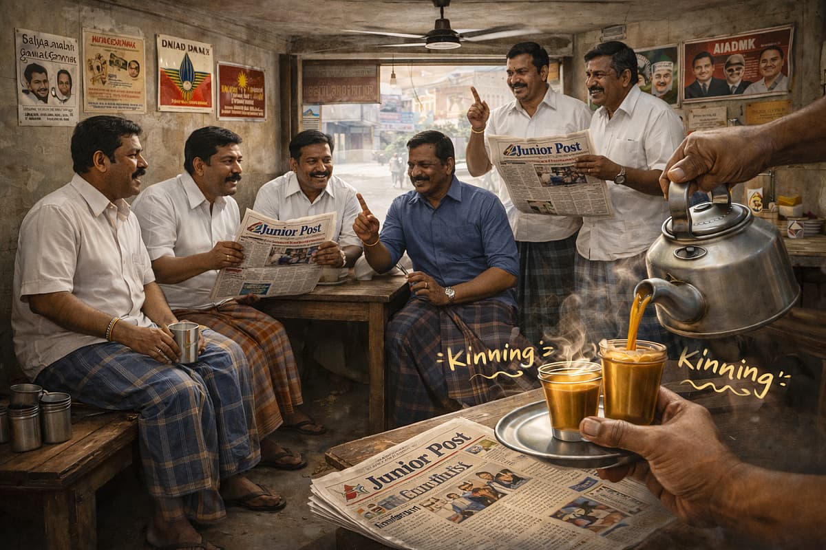 `வீடுகளில் தேநீர் தயாரிக்கப்பட்டாலும்.!' அரசியலை வளர்த்த டீ கடைகளும் கட்சிப் பத்திரிகைகளும்! | EP 4