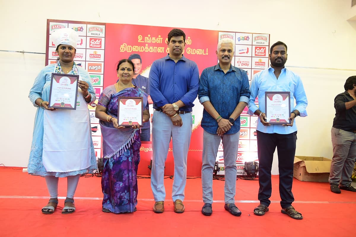 இறுதிச் சுற்றுக்கு தேர்வானவர்களுடன் செஃப் தீனா