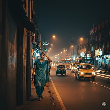 மரங்களடர்ந்த பெசன்ட் நகர் சாலையில் நடக்கிறதெல்லாம் செம ஃபீல்! - சென்னையும் நானும்