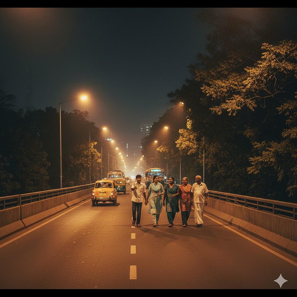 மரங்களடர்ந்த பெசன்ட் நகர் சாலையில் நடக்கிறதெல்லாம் செம ஃபீல்! - சென்னையும் நானும்