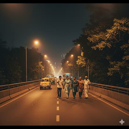 மரங்களடர்ந்த பெசன்ட் நகர் சாலையில் நடக்கிறதெல்லாம் செம ஃபீல்! - சென்னையும் நானும்