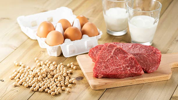 இறைச்சி, முட்டை, பால்