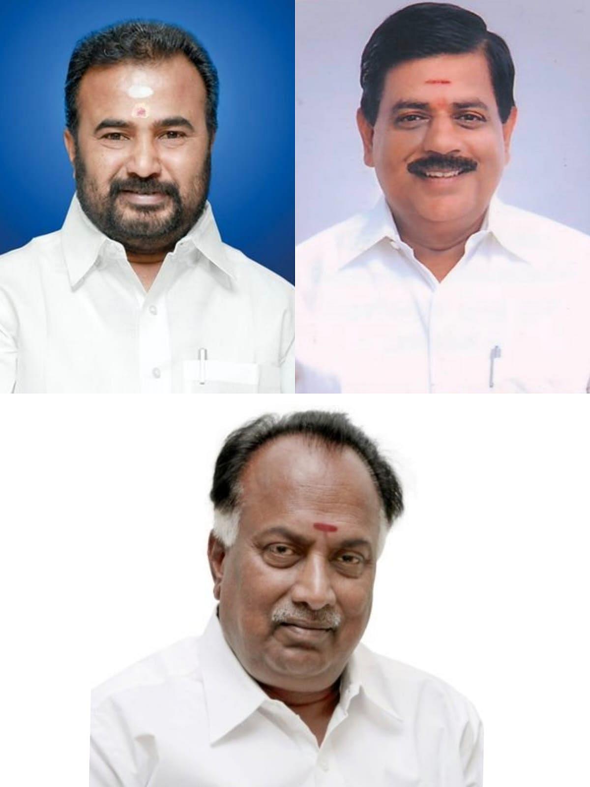 மகேந்திரன், ராதாகிருஷ்ணன், சண்முகவேல்