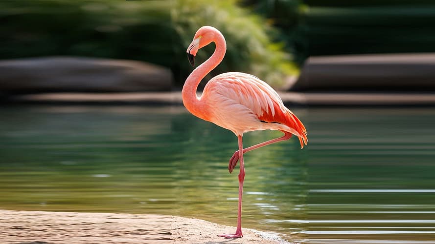 Flamingo balance test
