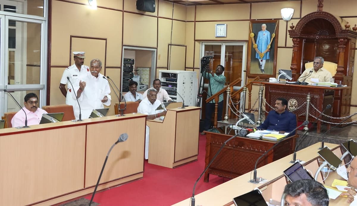 புதுச்சேரி: மாநில அந்தஸ்து தரவில்லை என்றால் தேர்தல் கிடையாது! - பேரவையில் நடந்த பரபரப்பு வாதம்