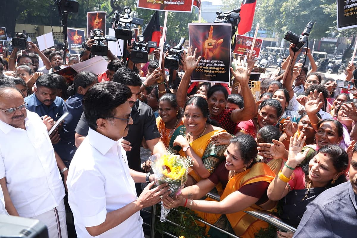 ஸ்டாலின் | 5,000 ரூபாய் அறிவிப்பு