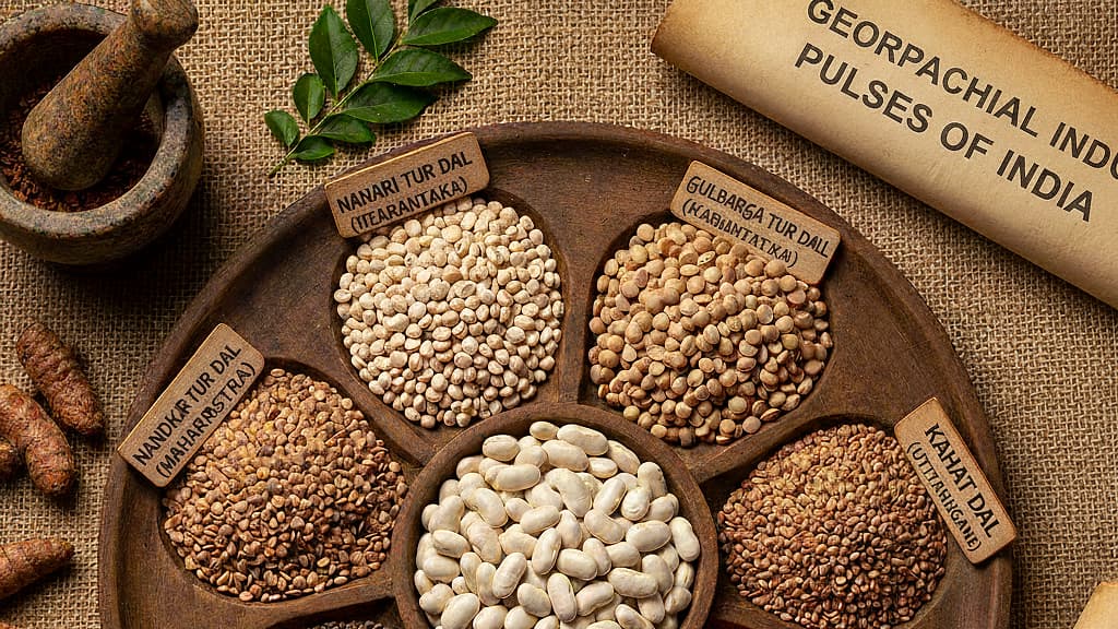 புவிசார் குறியீடு பெற்ற பருப்பு வகைகள் |Gemini AI