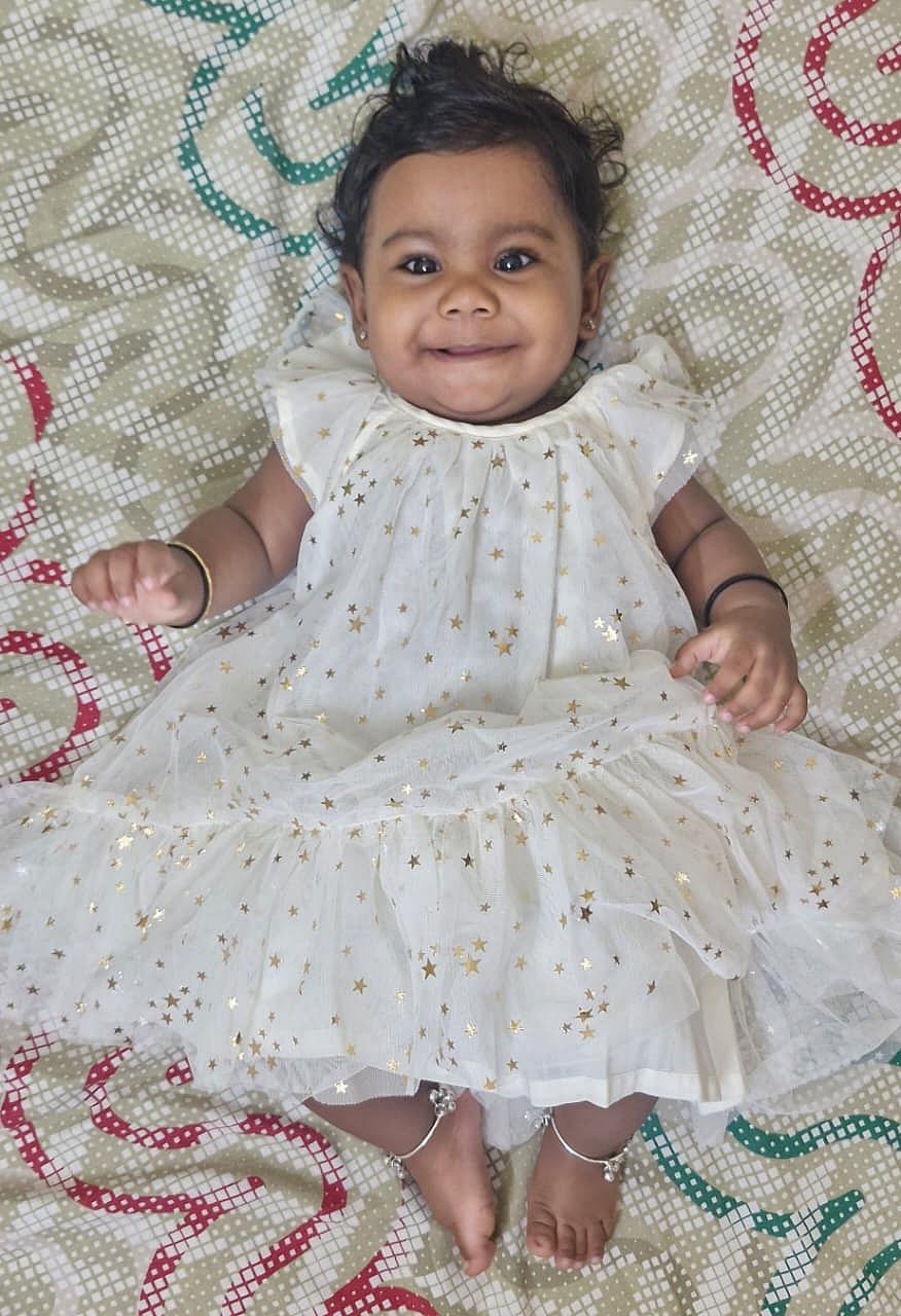 உறுப்புதானம் செய்த குழந்தை ஆலின் ஷெரின் ஆபிரகாம்