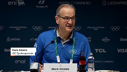 ஒலிம்பிக் கமிட்டி (IOC) செய்தித் தொடர்பாளர் மார்க் ஆடம்ஸ்
