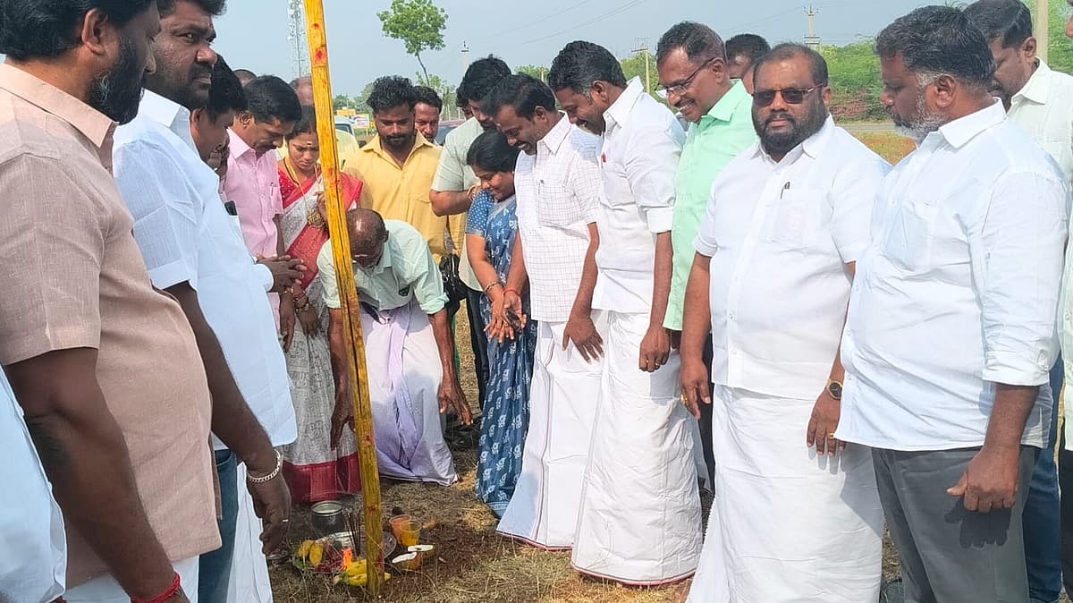 பந்தல்கால் நடும் விழா