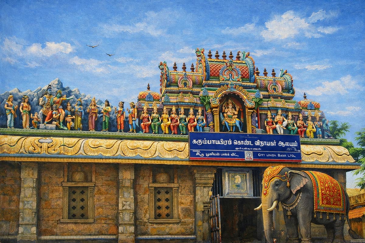 கும்பகோணம் கரும்பாயிரம் கொண்ட விநாயகர்