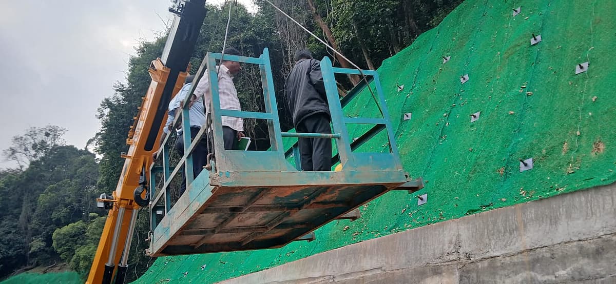 நிலச்சரிவைத் தடுக்க மலைப்பகுதிகளில் பின்பற்றப்படும் `நெய்லிங்க் முறை' - எப்படி பயன் தரும்?!