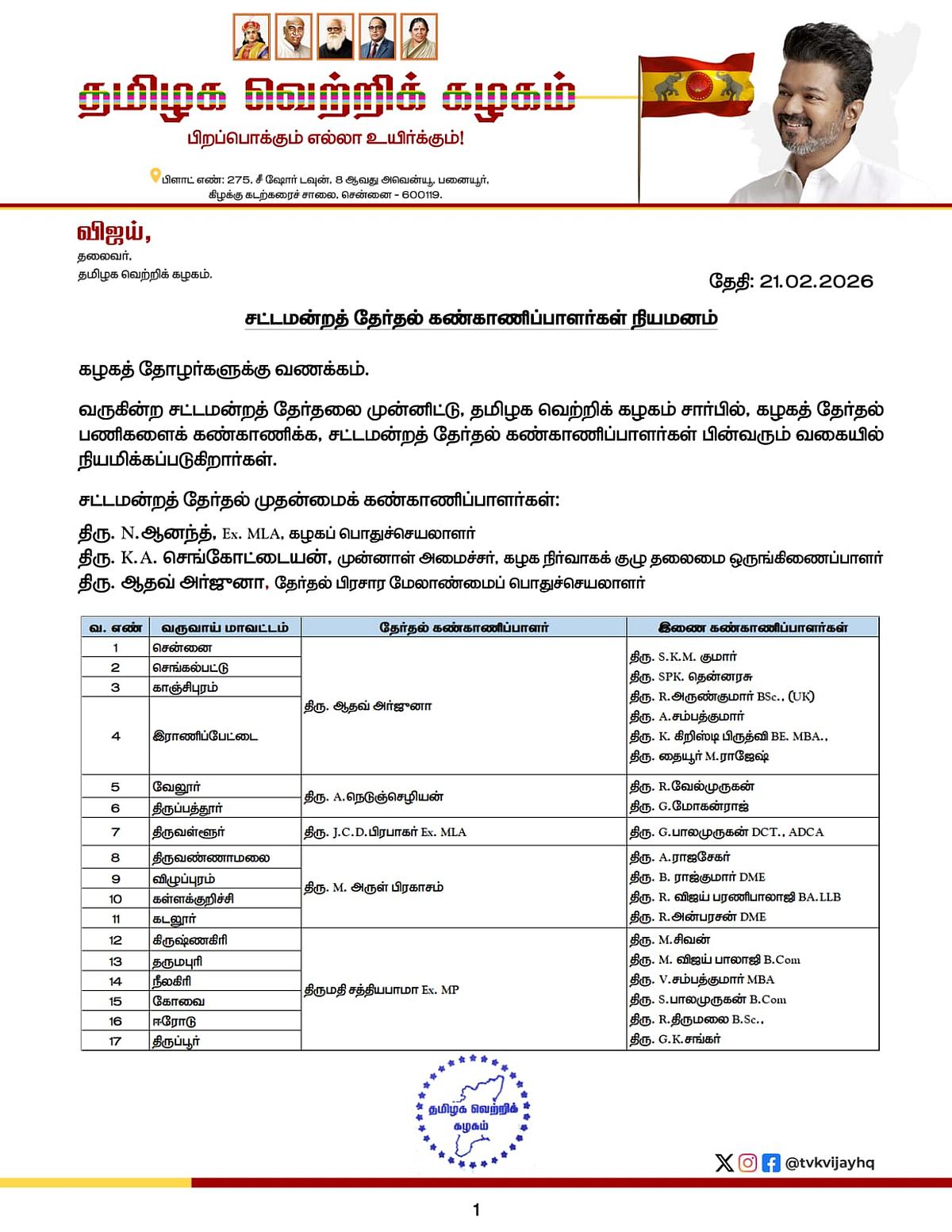 தேர்தல் பொறுப்பு