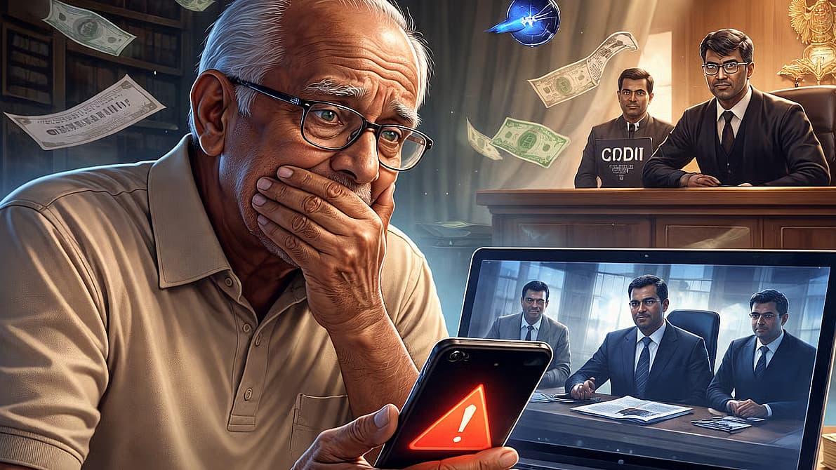 டிஜிட்டல் கைது (சித்தரிப்புப் படம்)