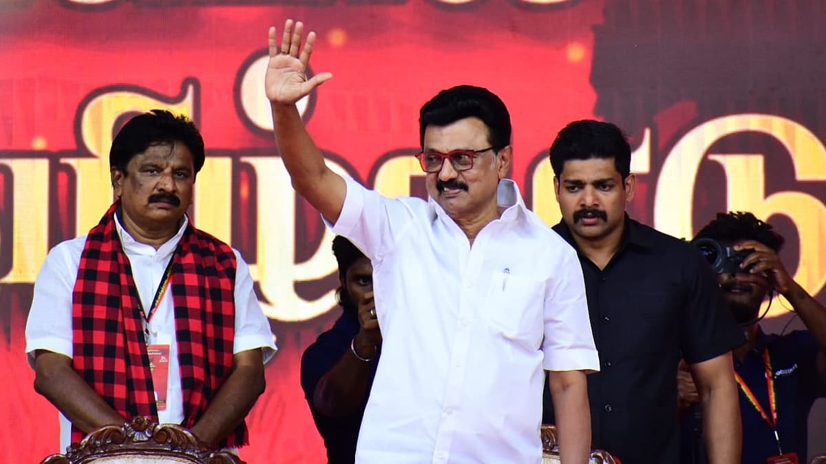 மதுரையில் முழங்கிய முதல்மைச்சர் மு.க.ஸ்டாலின்