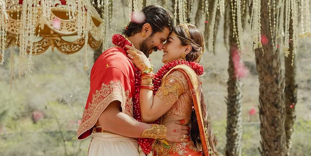 விஜய் தேவரகொண்டா - ராஷ்மிகா மந்தனா திருமண க்ளிக்ஸ்!