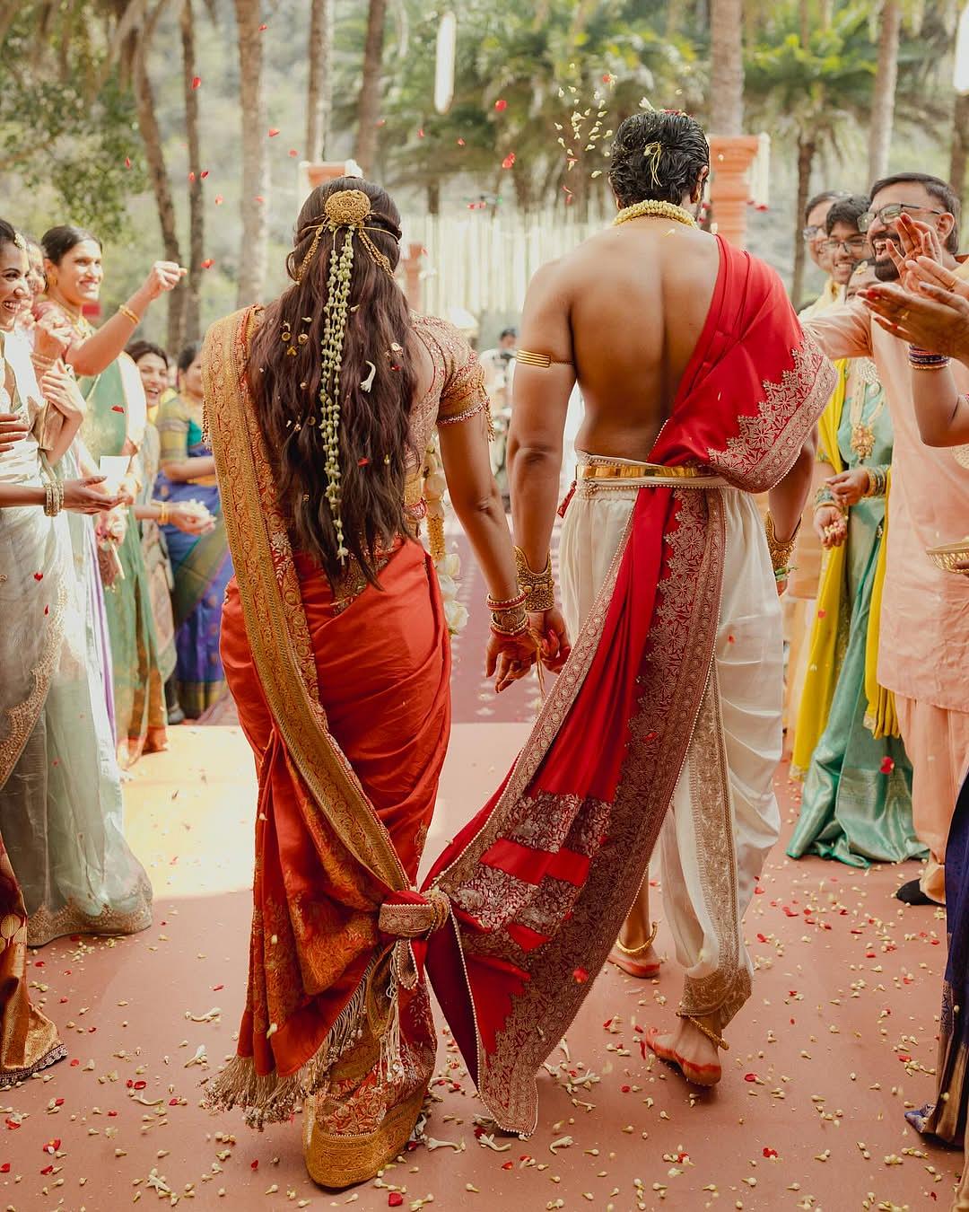 விஜய் தேவரகொண்டா - ராஷ்மிகா மந்தனா திருமண க்ளிக்ஸ்!