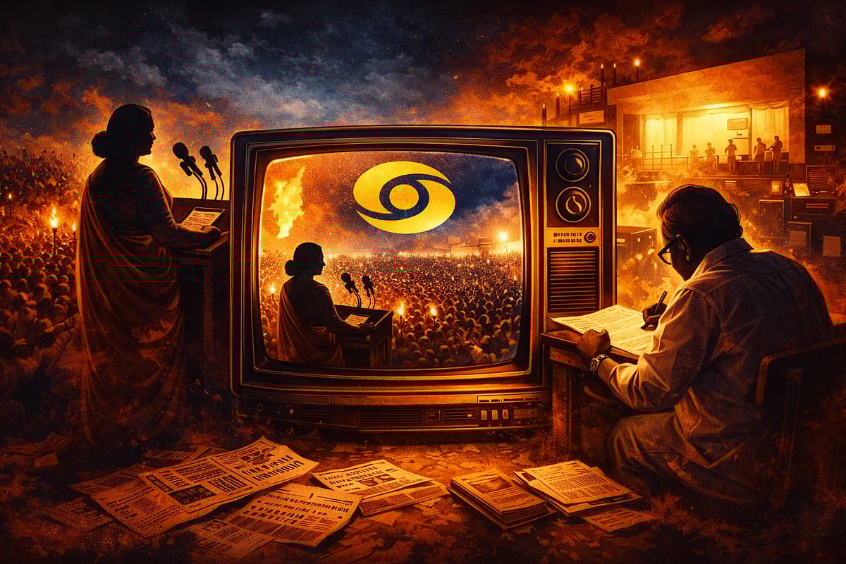 ஜெயலலிதாவின் தலைமைத் தோற்றம்; கருணாநிதியின் சாமர்த்தியம் - அரசியலை மாற்றியமைத்த தொலைக்காட்சிகள் | 07