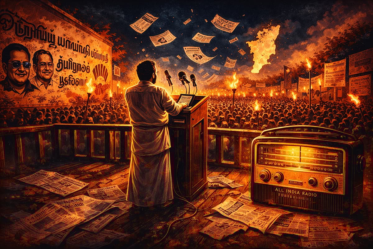 ஜெயலலிதாவின் தலைமைத் தோற்றம்; கருணாநிதியின் சாமர்த்தியம் - அரசியலை மாற்றியமைத்த தொலைக்காட்சிகள் | 07